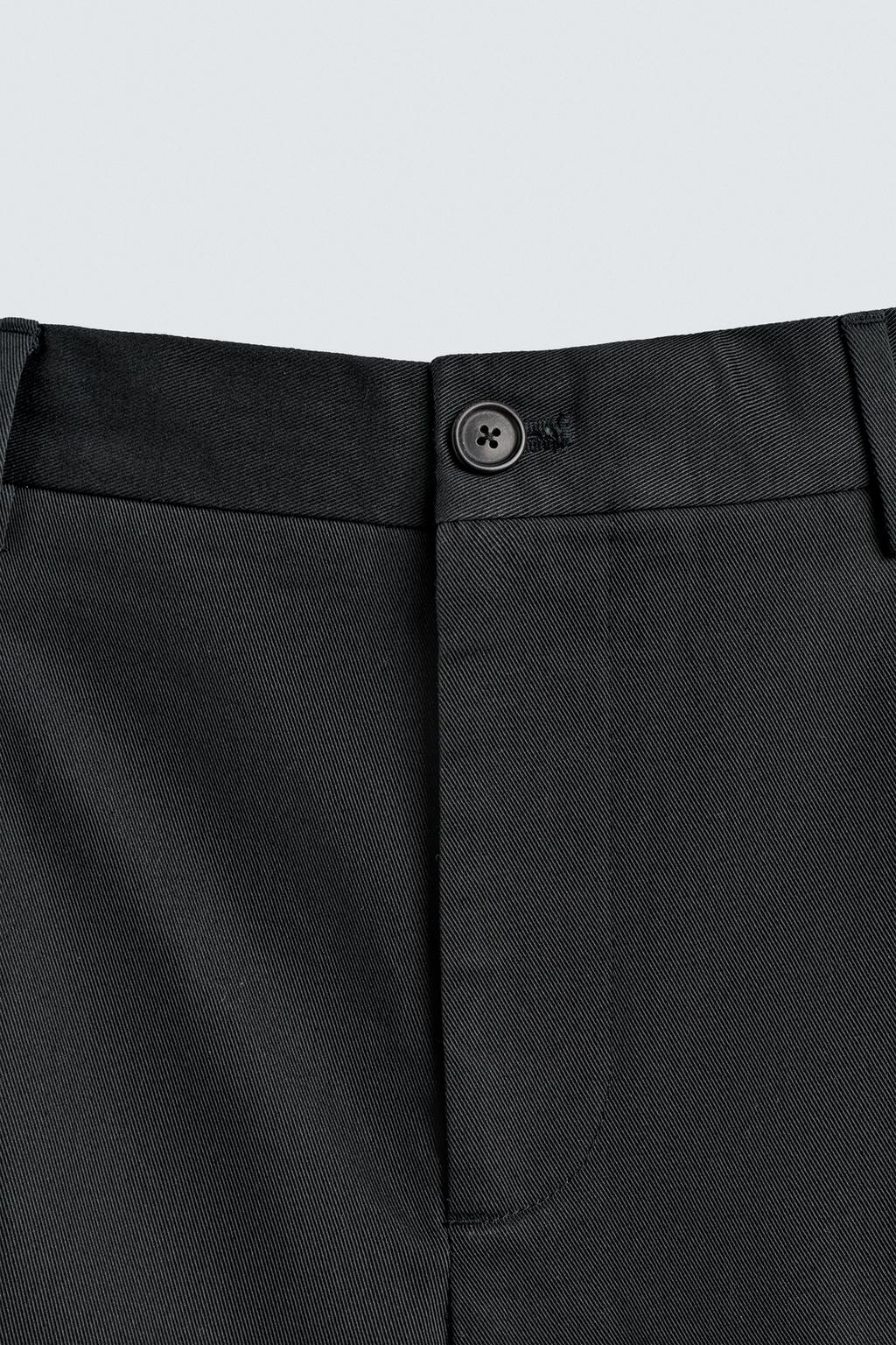 КОРОТКИЕ ШОРТЫ С ЗАЩИПАМИ Zara «Aaron Levine»