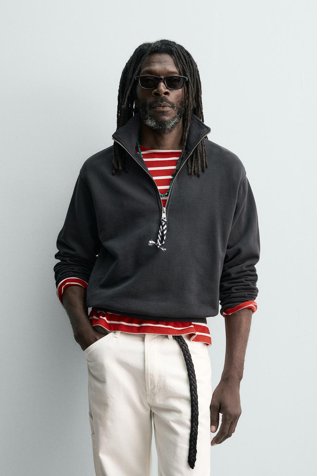 ТОЛСТОВКА НА МОЛНИИ Zara «Aaron Levine»