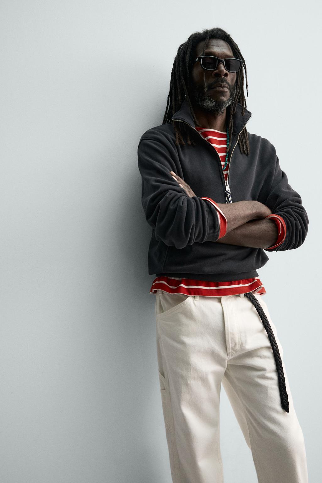 ТОЛСТОВКА НА МОЛНИИ Zara «Aaron Levine»