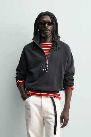 Толстовка на молнии Zara «Aaron Levine»