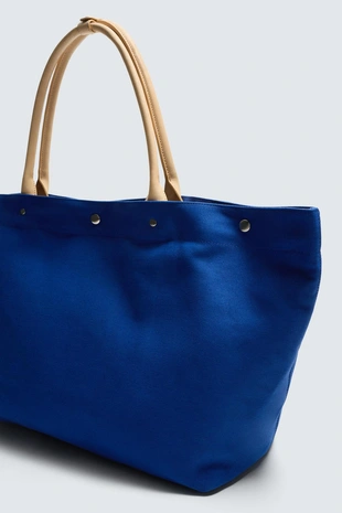 Шопер Zara «Aaron Levine» кожаные детали- Заказать в России