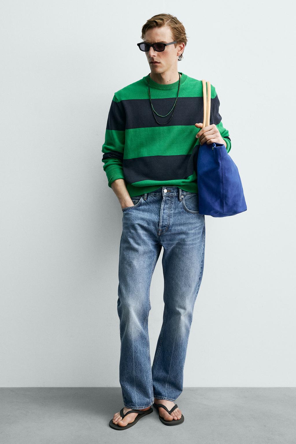 ШОПЕР Zara «Aaron Levine» КОЖАНЫЕ ДЕТАЛИ