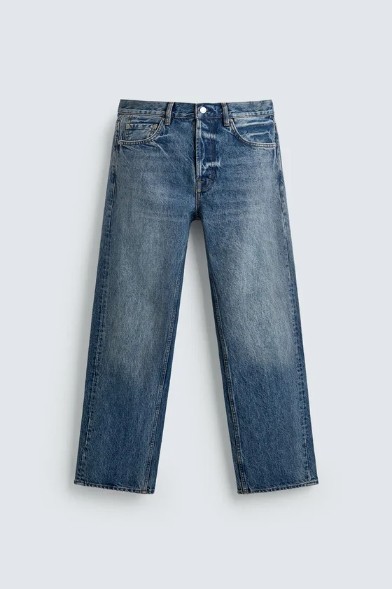 ДЖИНСЫ прямого кроя Zara «Aaron Levine»