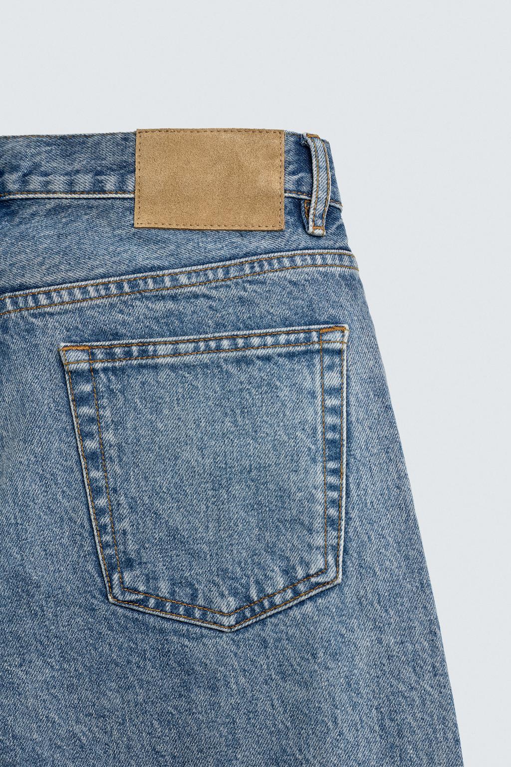 ДЖИНСЫ прямого кроя Zara «Aaron Levine»