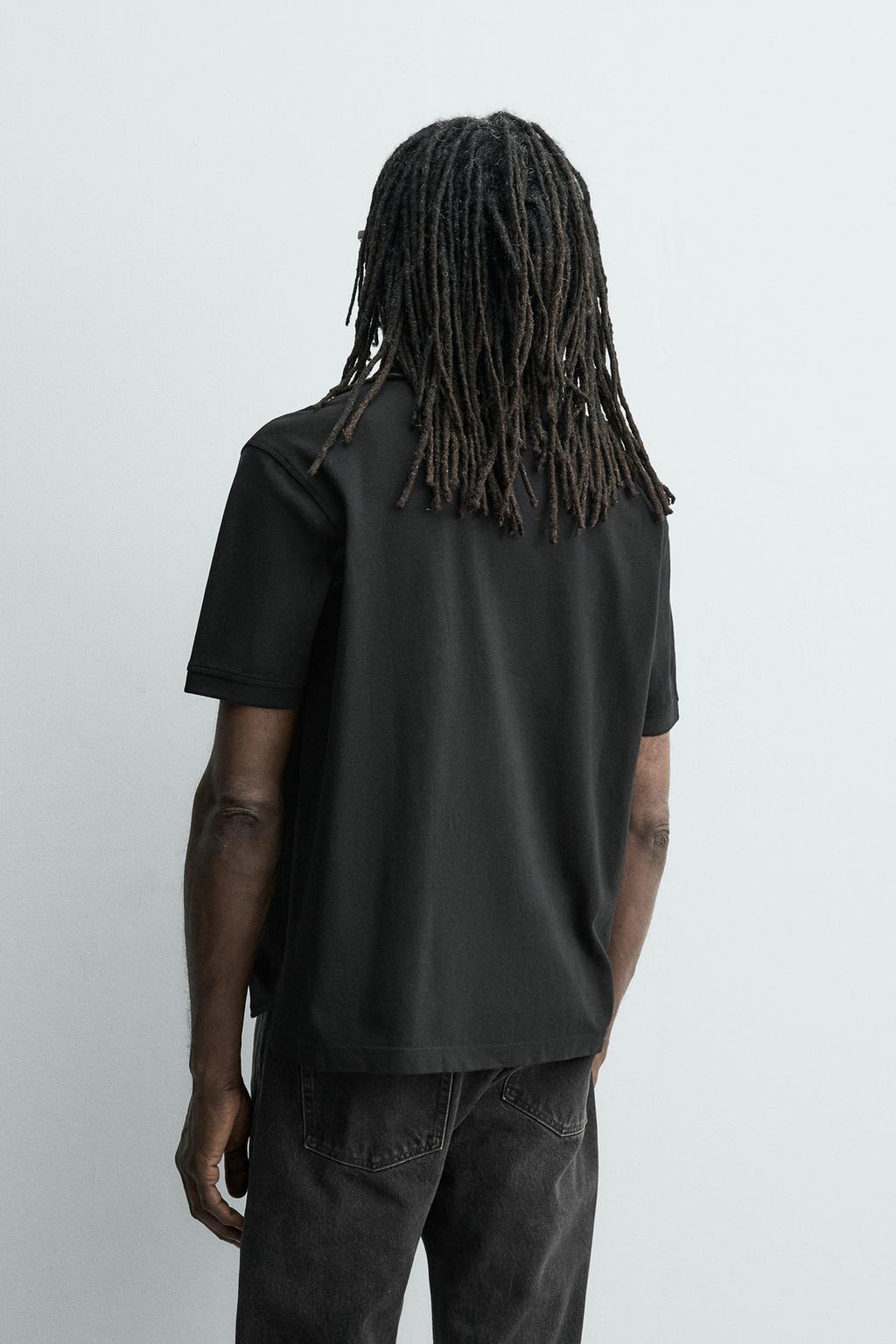 ПОЛО ПИКЕ С ЭФФЕКТОМ ПОТЕРТОСТИ Zara «Aaron Levine»