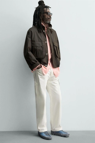 Кожаные кроссовки Zara «Aaron Levine» на подошве Vibram®- Заказать в России