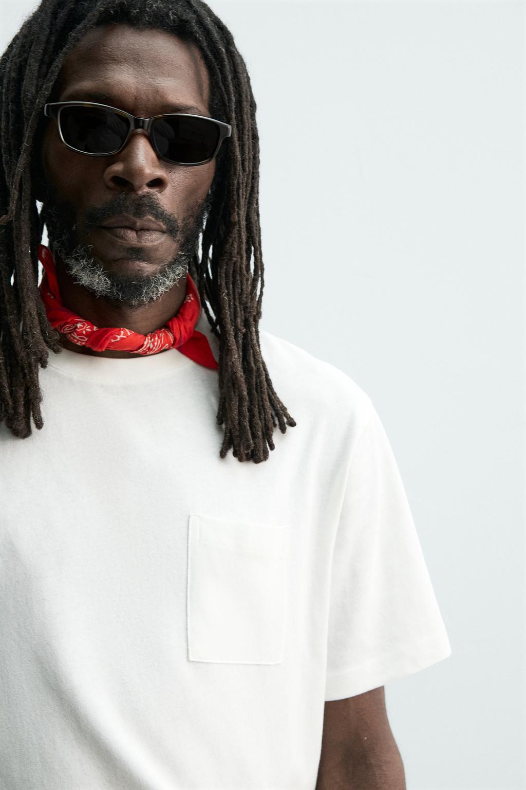 ФУТБОЛКА С КАРМАНОМ Zara «Aaron Levine»