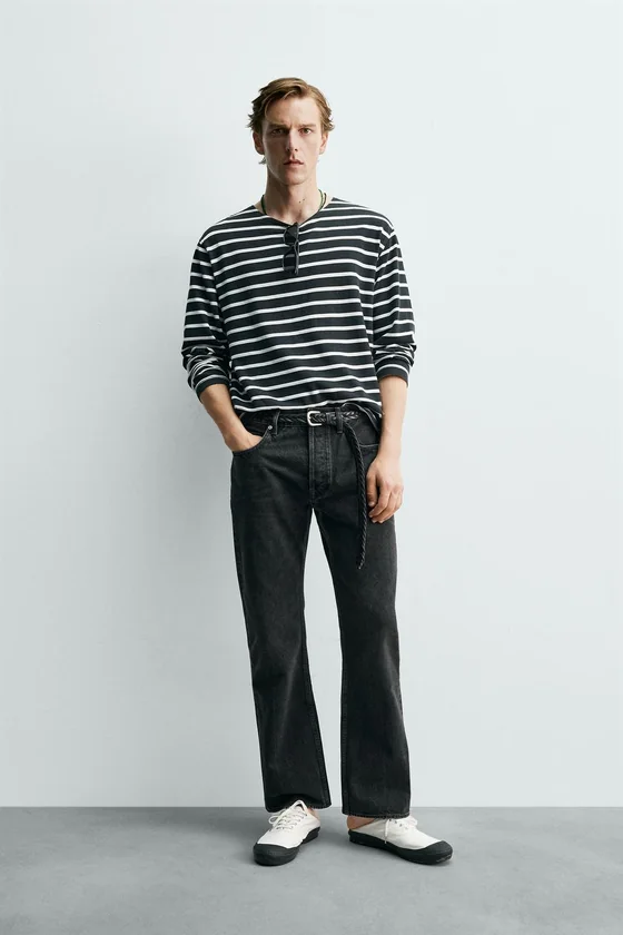 ДЖИНСЫ прямого кроя  Zara «Aaron Levine»