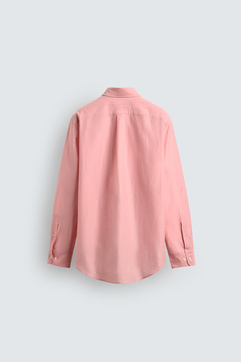 РУБАШКА СВОБОДНОГО КРОЯ С КАРМАНАМИ Zara «Aaron Levine»