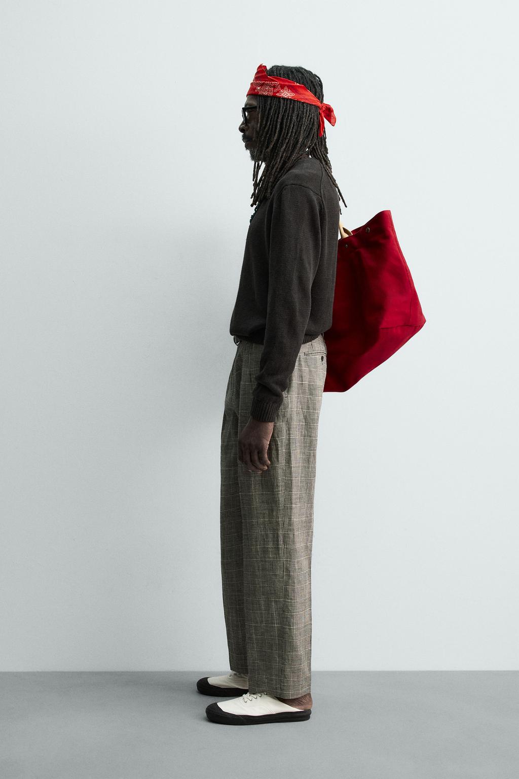 СВИТЕР ИЗ 100% ЛЬНА Zara «Aaron Levine»