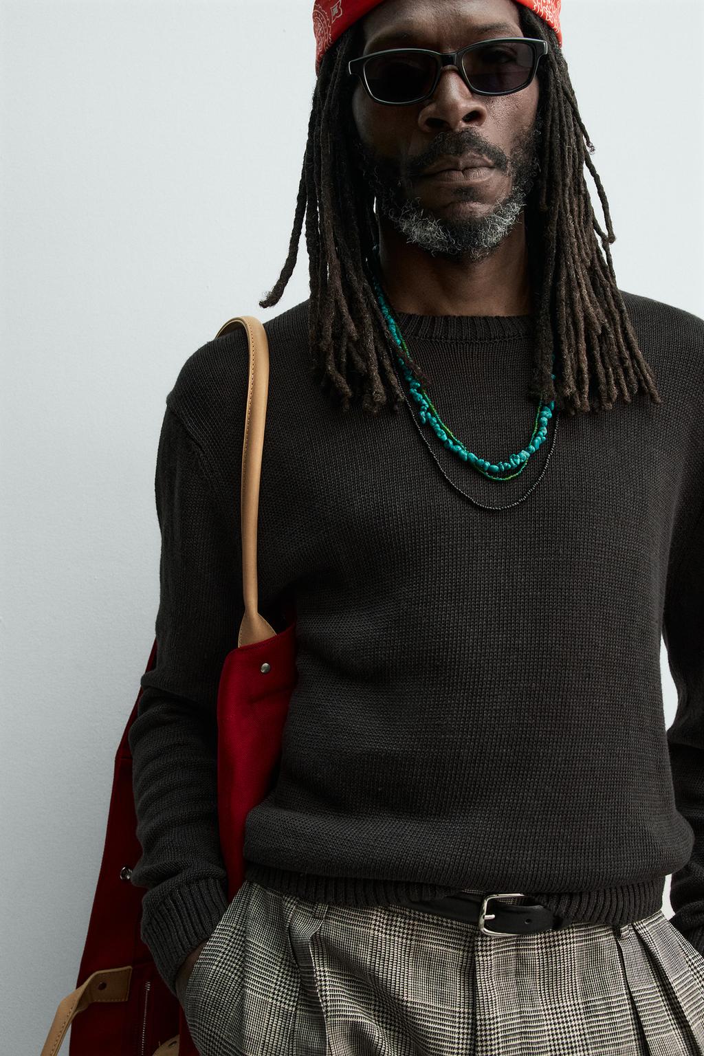 СВИТЕР ИЗ 100% ЛЬНА Zara «Aaron Levine»