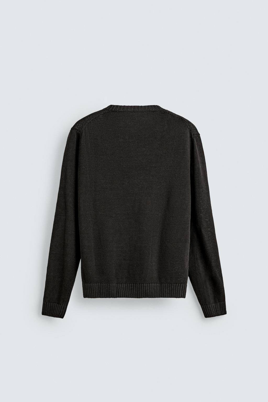 СВИТЕР ИЗ 100% ЛЬНА Zara «Aaron Levine»