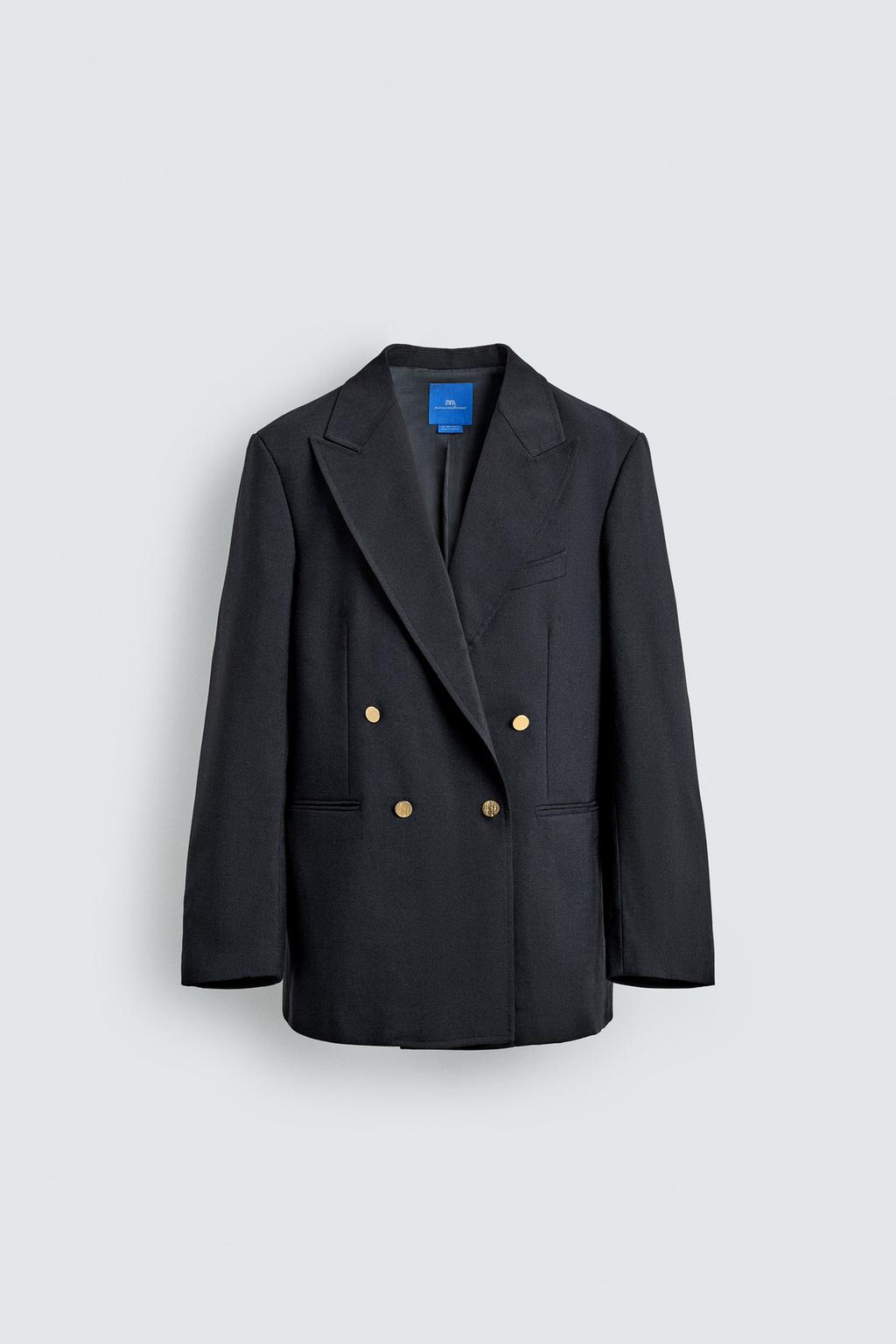 ДВУБОРТНЫЙ БЛЕЙЗЕР ИЗ 100% ШЕРСТИ Zara «Aaron Levine»