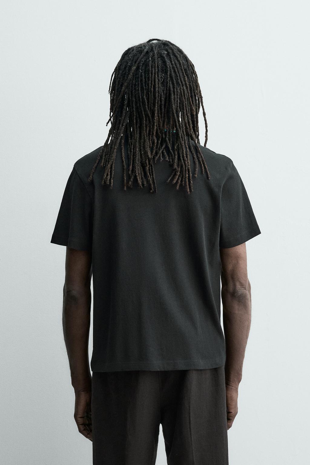 ФУТБОЛКА С КАРМАНОМ Zara «Aaron Levine»