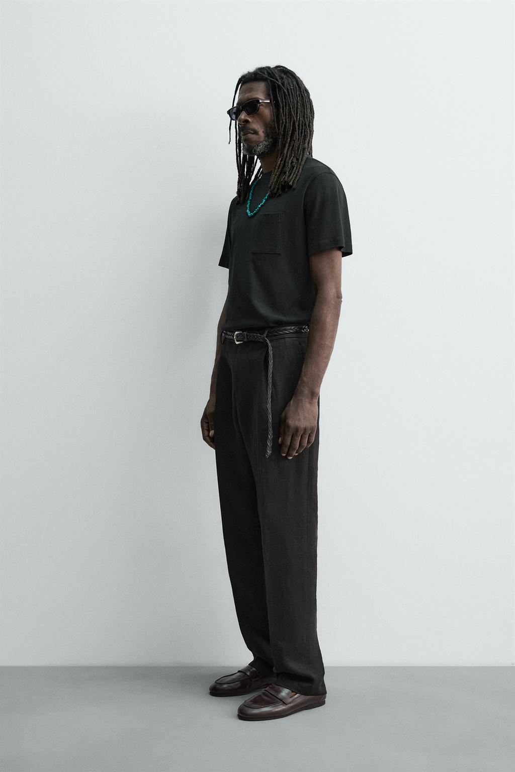 ФУТБОЛКА С КАРМАНОМ Zara «Aaron Levine»