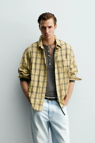 Рубашка  в клетку