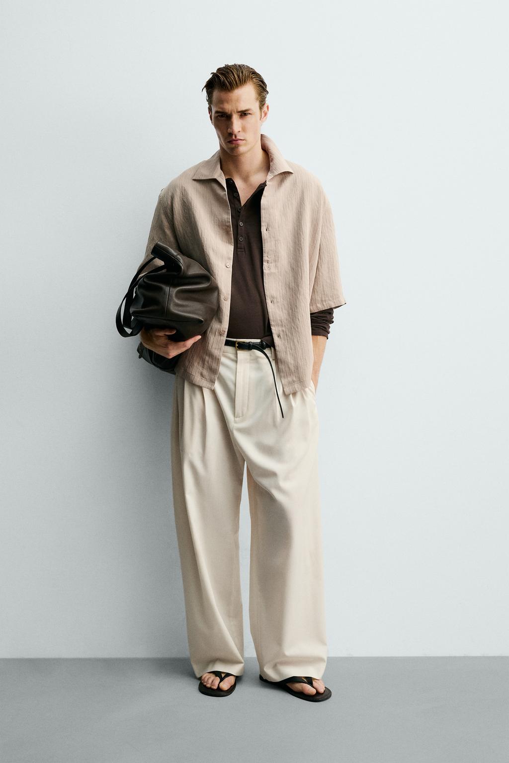 ЖАККАРДОВАЯ РУБАШКА  В ПОЛОСКУ