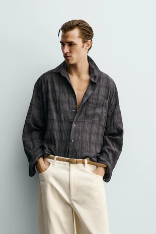 Рубашка  в клетку