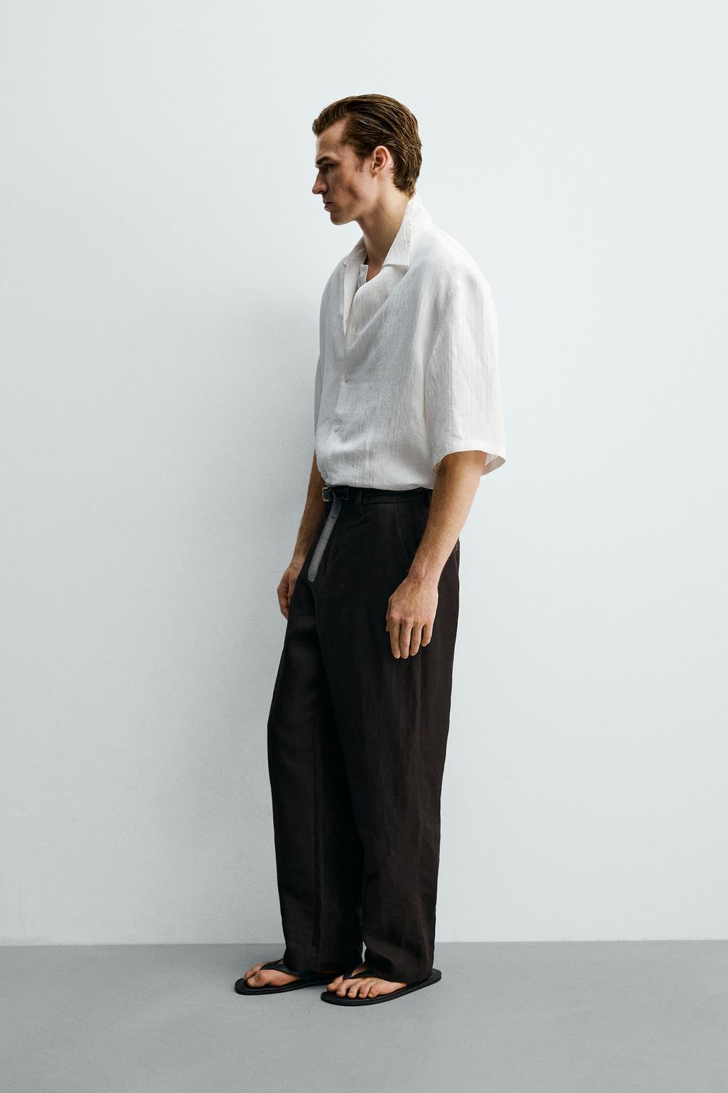 РУБАШКА  ЖАККАРД В ПОЛОСКУ