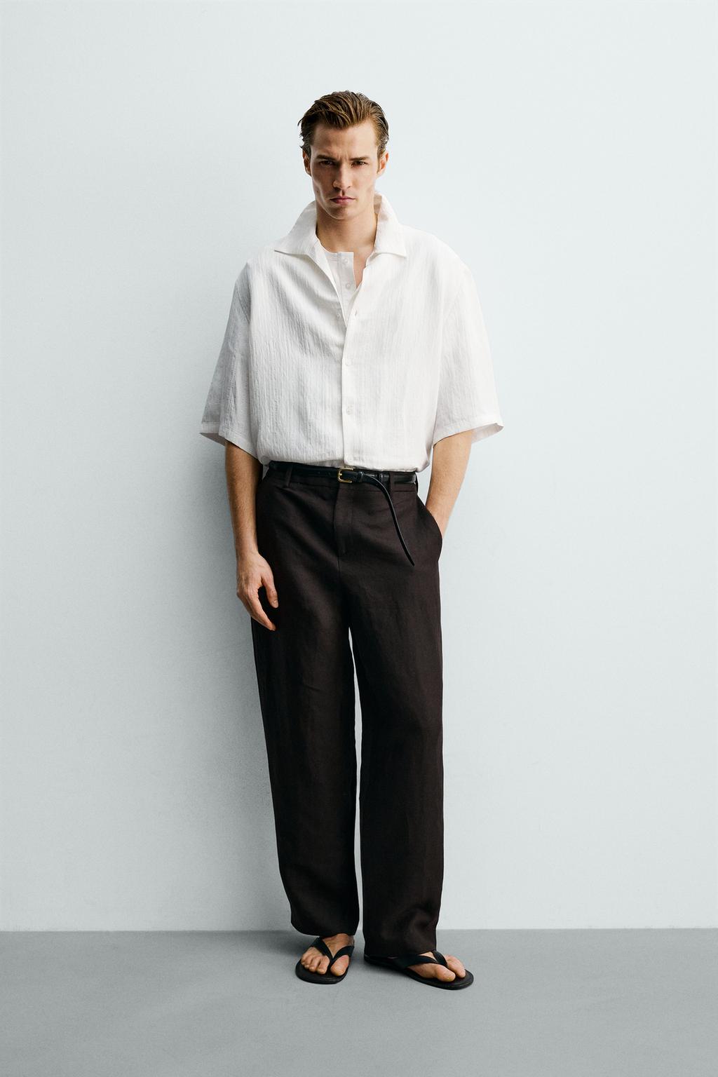 РУБАШКА  ЖАККАРД В ПОЛОСКУ