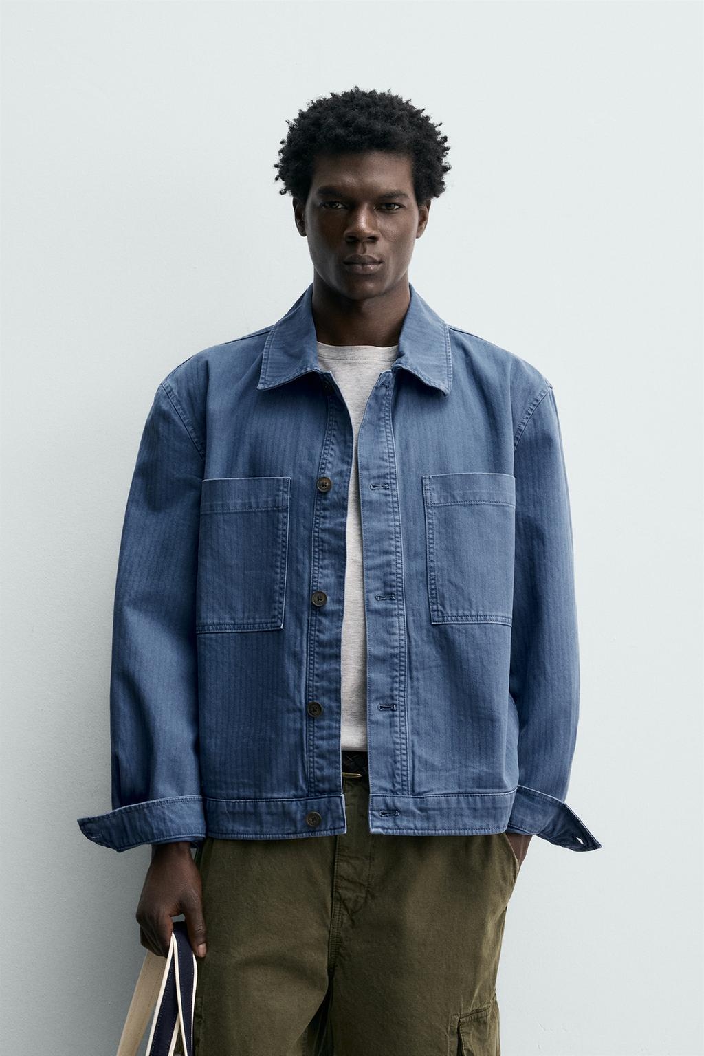 КУРТКА стандартной посадки С КАРМАНАМИ