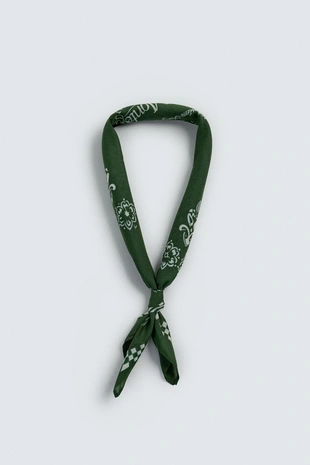 Бандана с геометрическим принтом