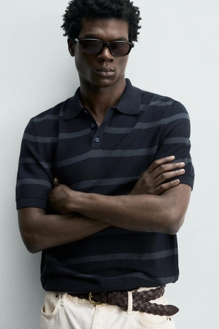 Поло из трикотажа пике- Заказать в России