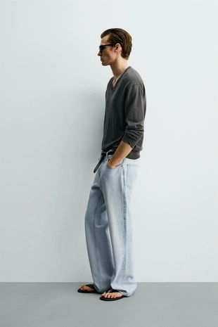 Джинсы клёш- Заказать в России