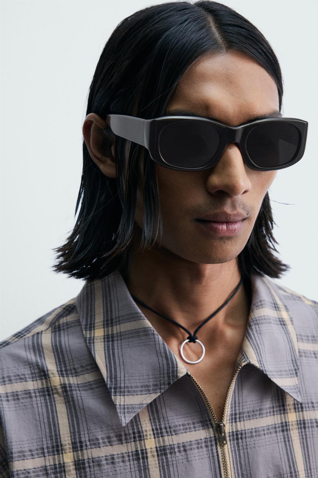 РУБАШКА-ПОЛО В КЛЕТКУ НА МОЛНИИ