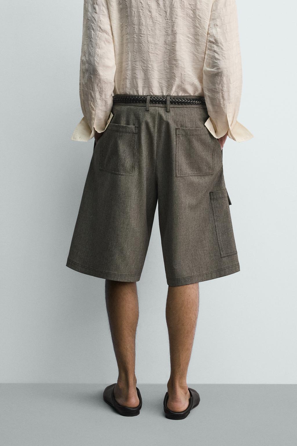 ШОРТЫ КАРГО  свободного кроя