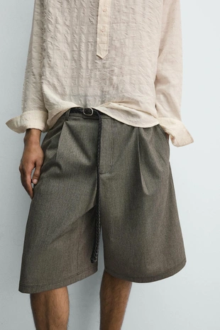 Шорты карго  свободного кроя- Заказать в России