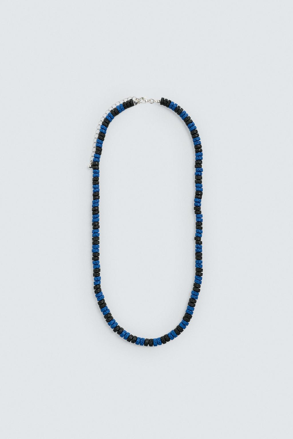 ОЖЕРЕЛЬЕ С БУСИНАМИ И КАМНЯМИ