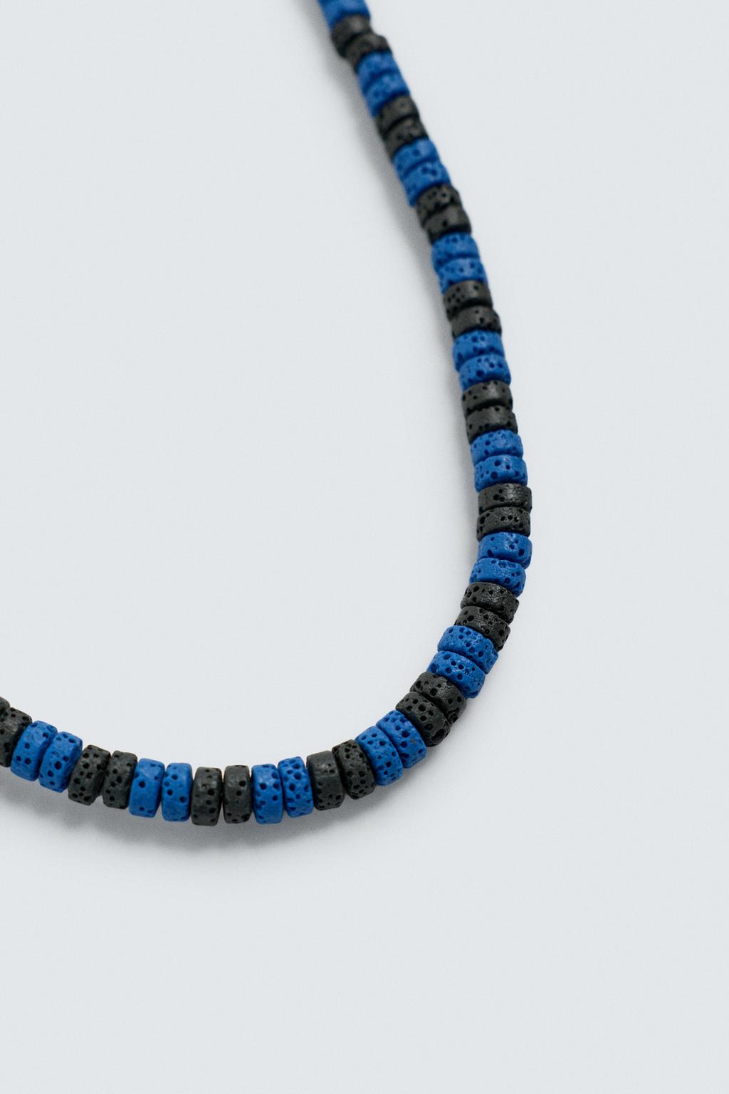 ОЖЕРЕЛЬЕ С БУСИНАМИ И КАМНЯМИ