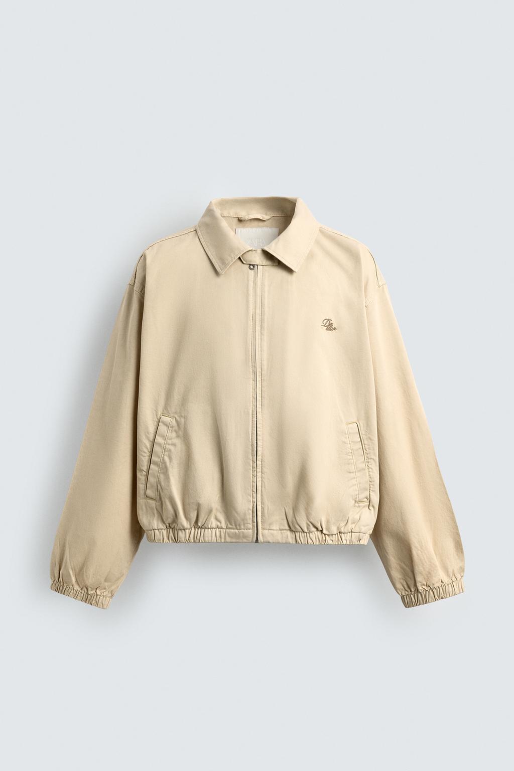 УКОРОЧЕННАЯ КУРТКА С ВЫШИВКОЙ