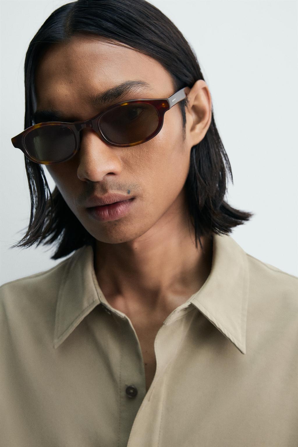 РУБАШКА  С ЭФФЕКТОМ ПОТЕРТОСТИ