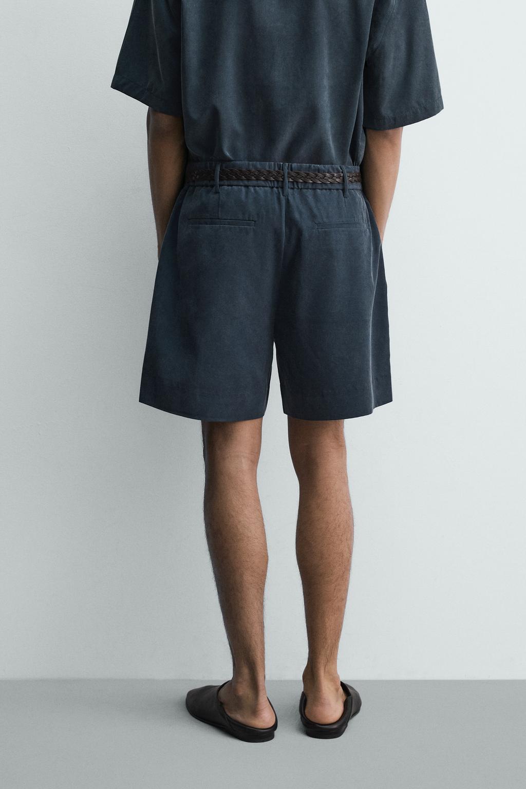 ШОРТЫ  С ЭФФЕКТОМ ПОТЕРТОСТИ