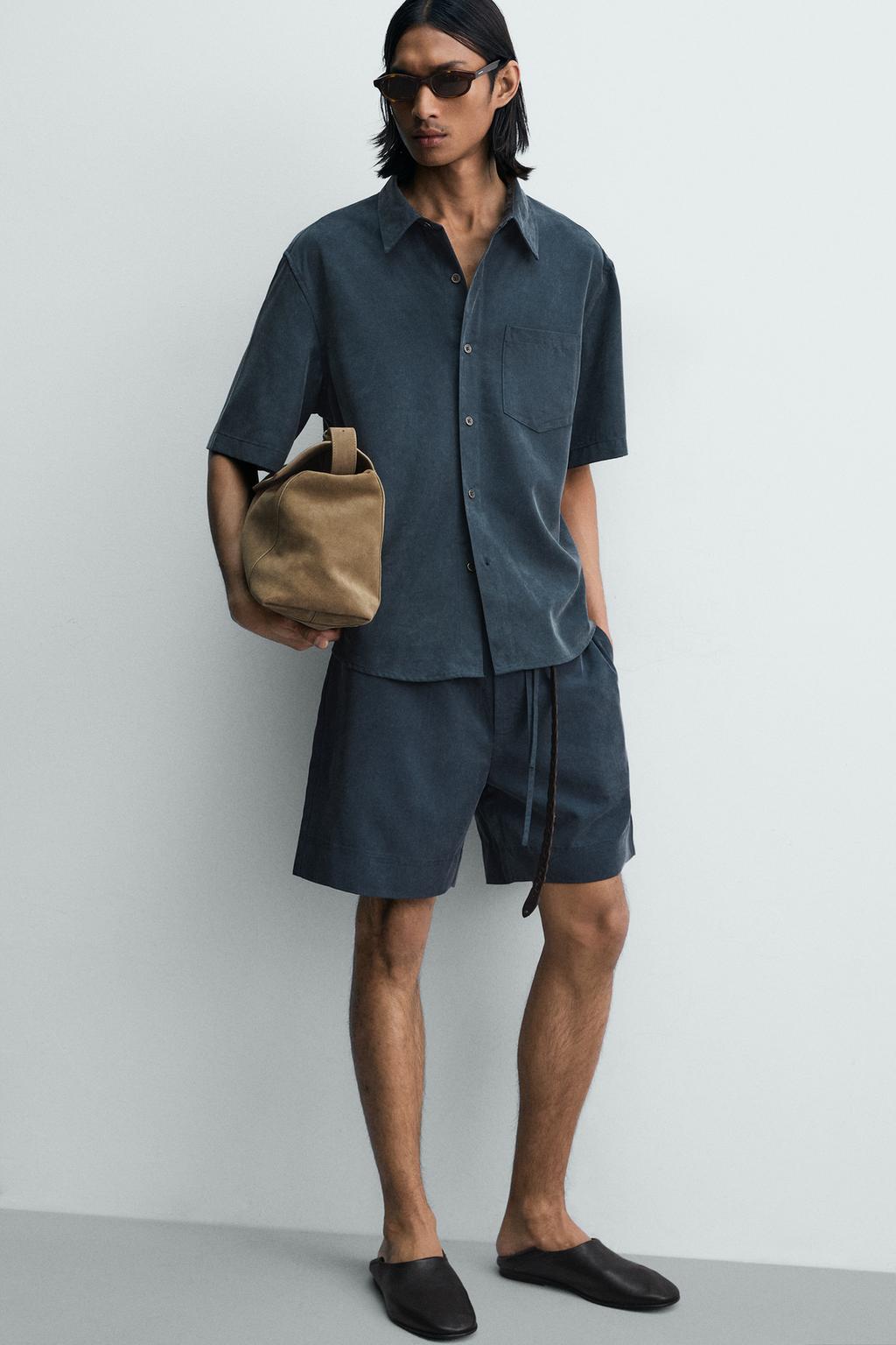 ШОРТЫ  С ЭФФЕКТОМ ПОТЕРТОСТИ