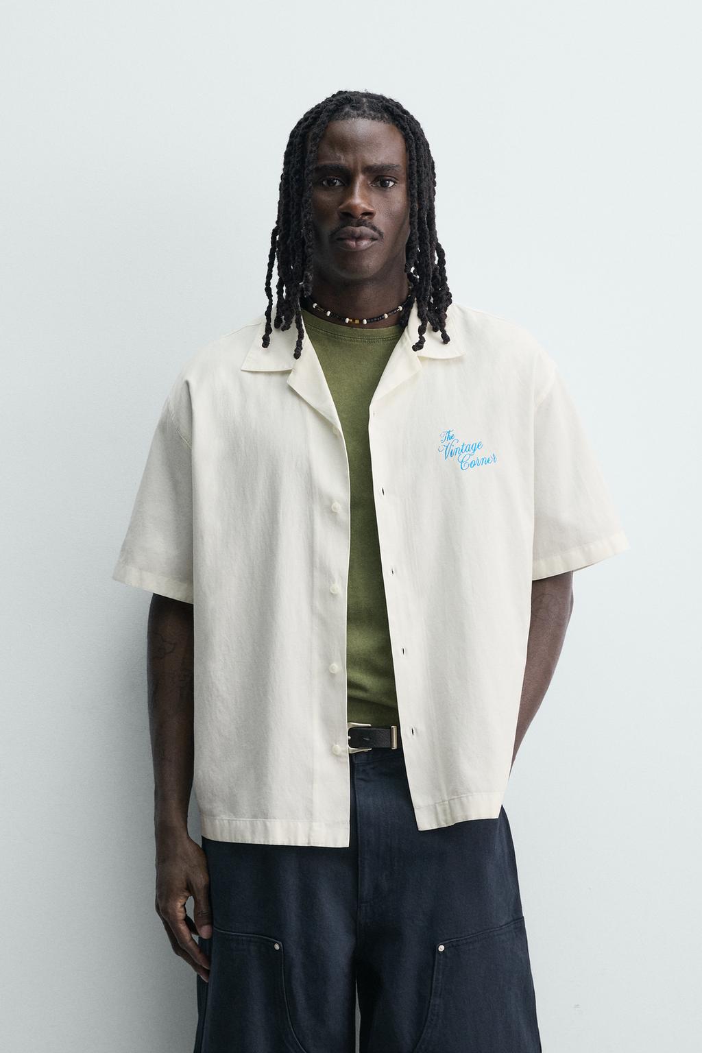 РУБАШКА  ИЗ ЛИОЦЕЛЛА И ХЛОПКА С ПРИНТОМ