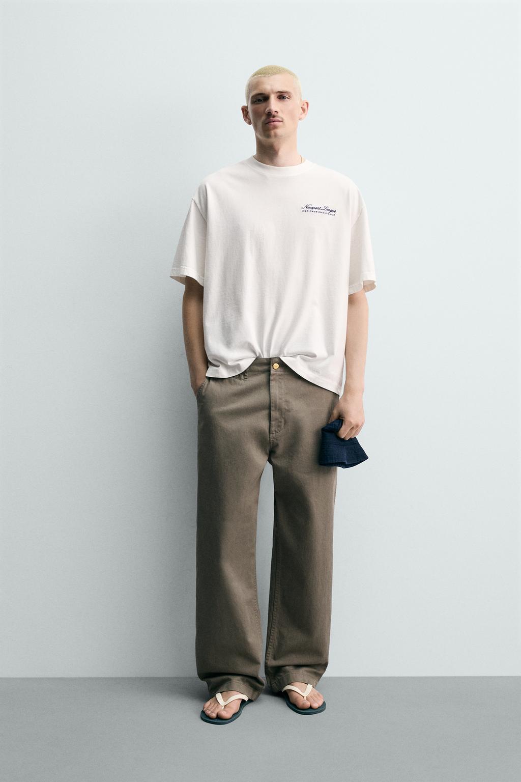 ФУТБОЛКА С КОМБИНИРОВАННЫМ МОРСКИМ ПРИНТОМ