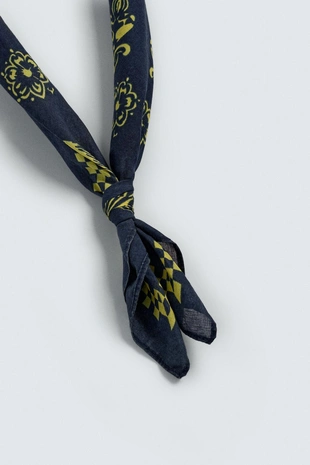 Бандана с геометрическим принтом