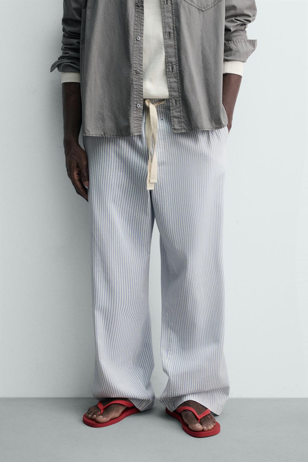 БРЮКИ свободного кроя В ПОЛОСКУ