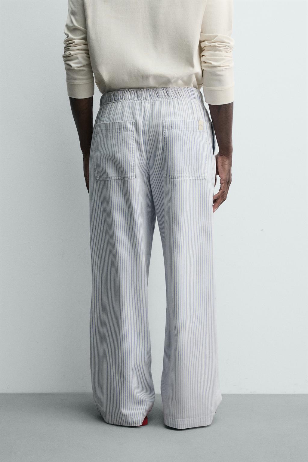 БРЮКИ свободного кроя В ПОЛОСКУ