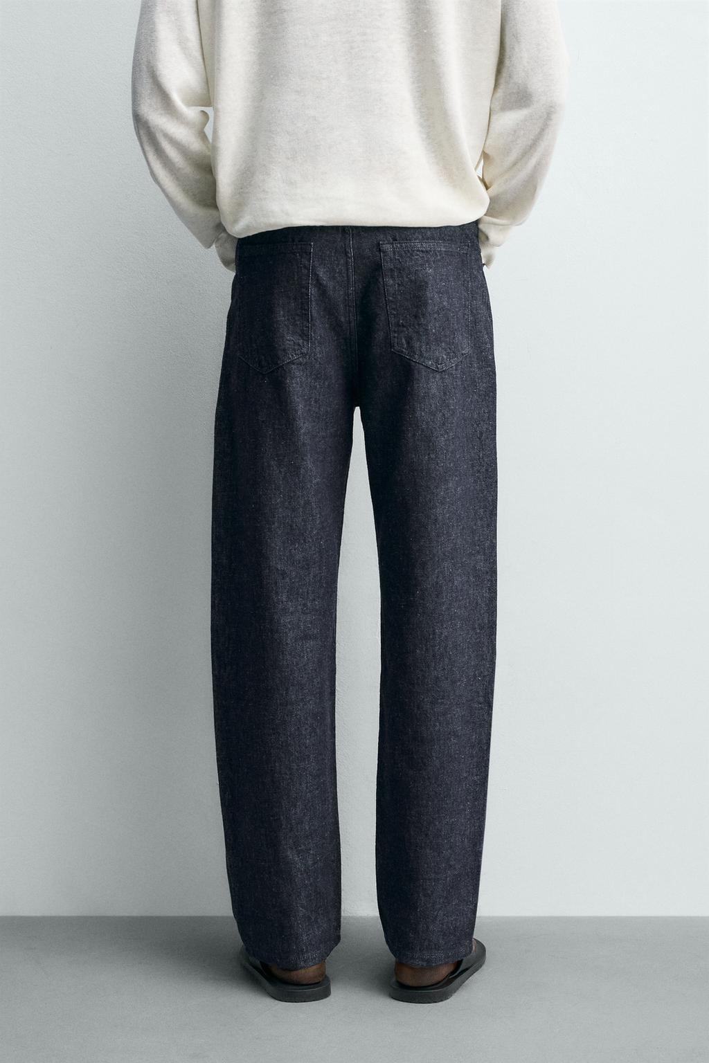 ДЖИНСЫ прямого кроя ИЗ ХЛОПКА И КОНОПЛИ