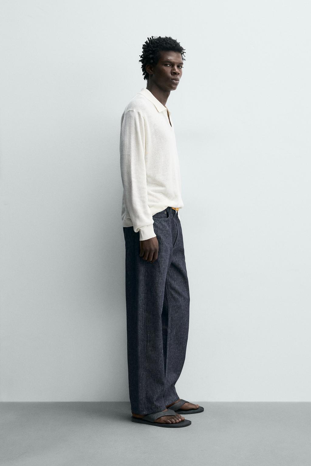 ДЖИНСЫ прямого кроя ИЗ ХЛОПКА И КОНОПЛИ