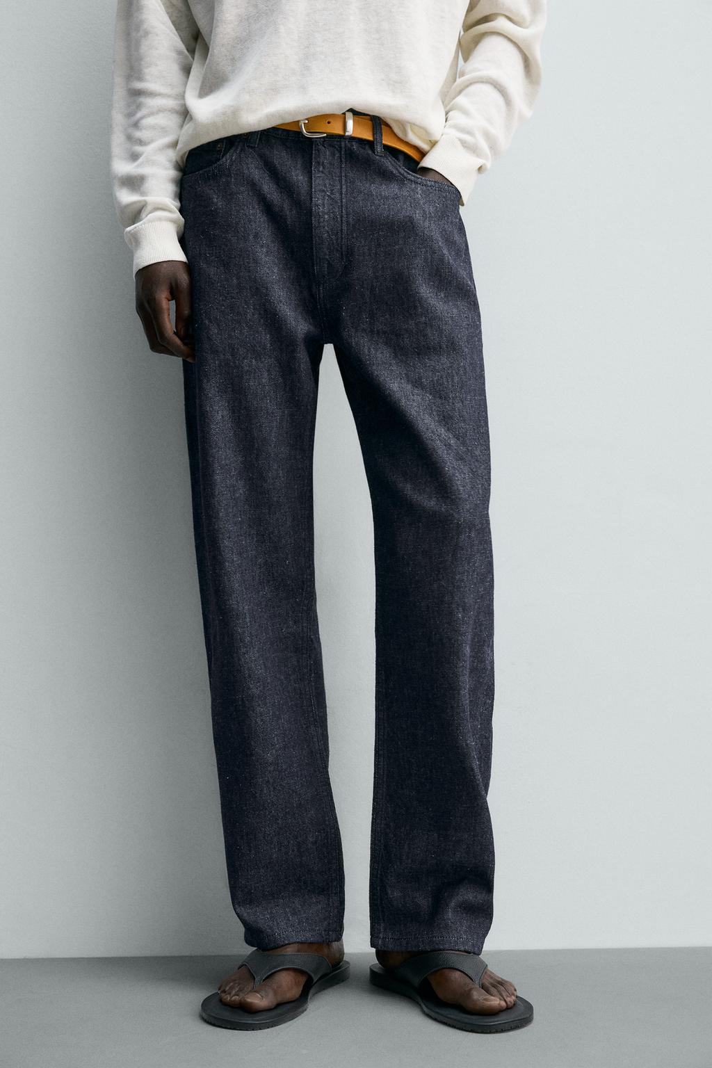 ДЖИНСЫ прямого кроя ИЗ ХЛОПКА И КОНОПЛИ