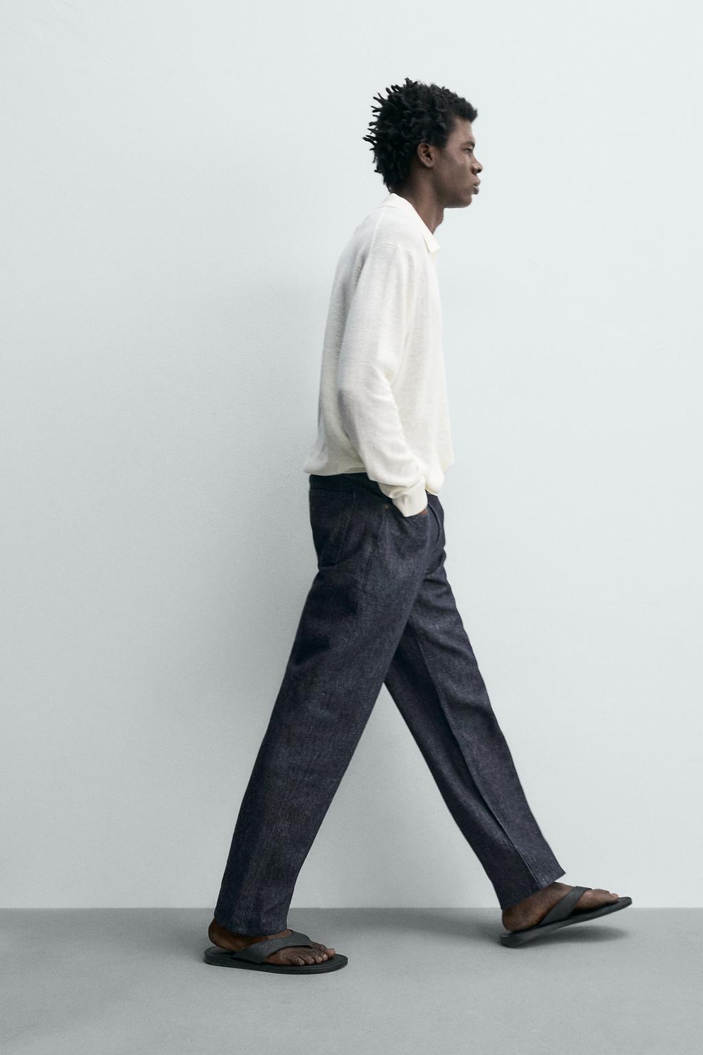 ДЖИНСЫ прямого кроя ИЗ ХЛОПКА И КОНОПЛИ