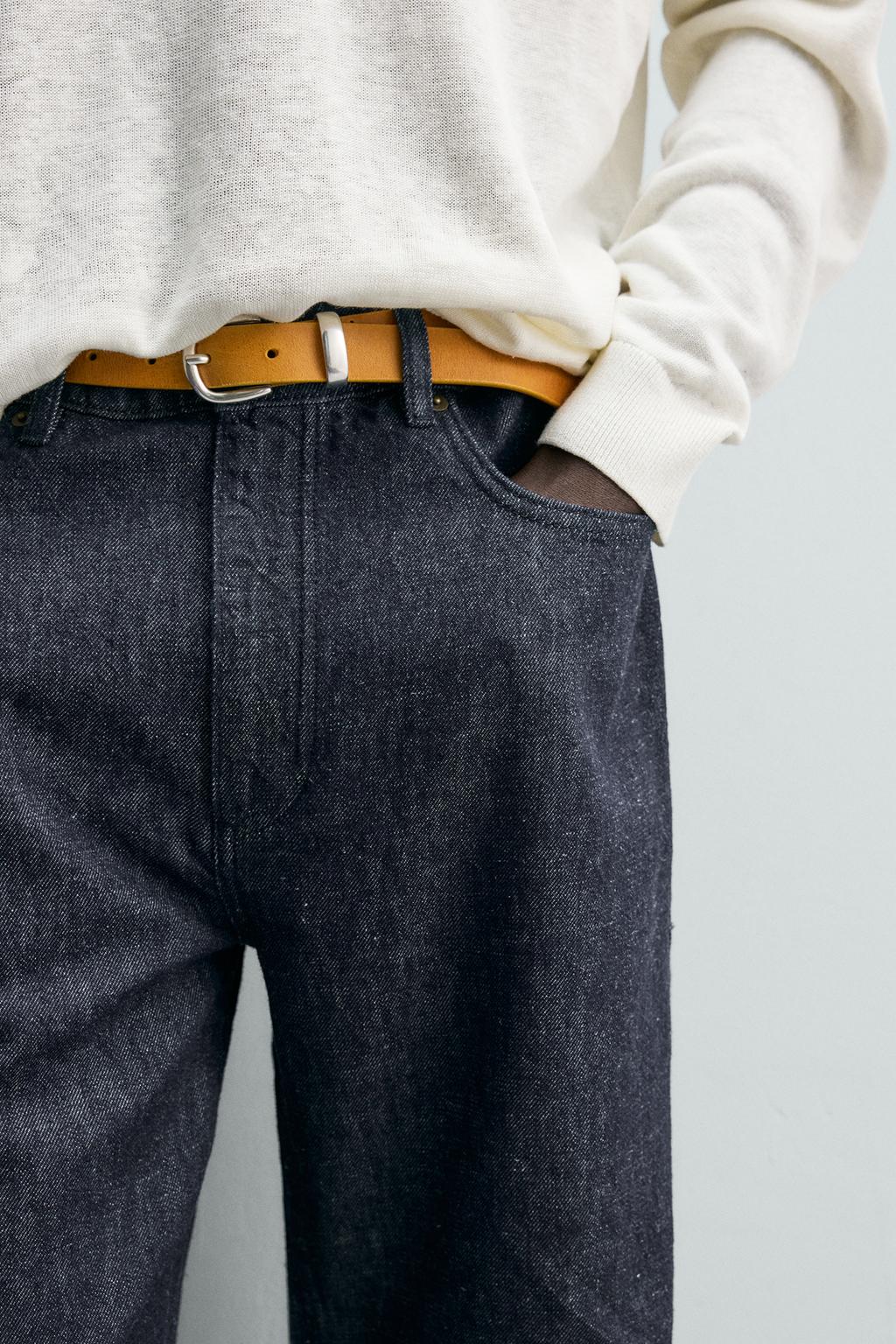 ДЖИНСЫ прямого кроя ИЗ ХЛОПКА И КОНОПЛИ