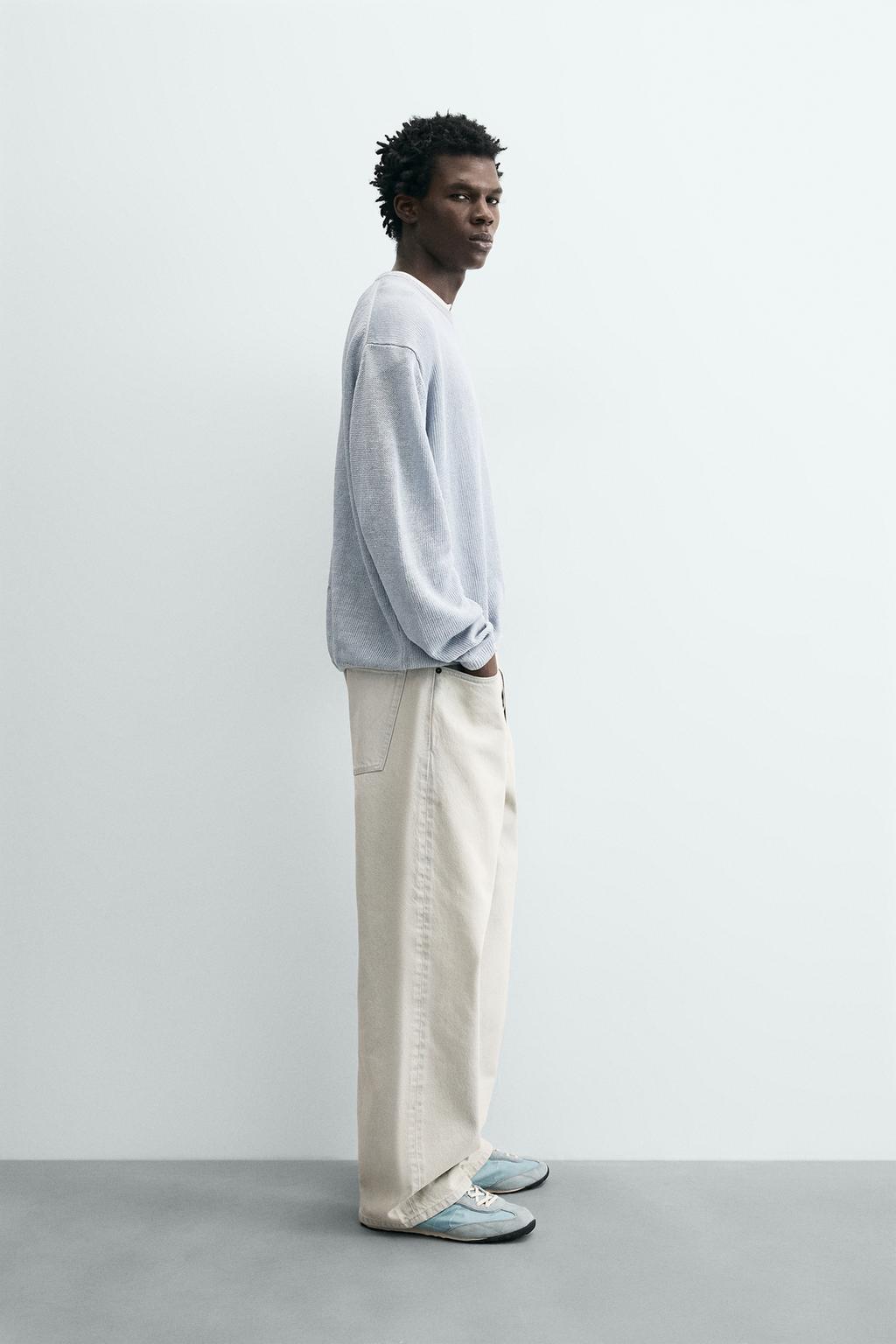 СВИТЕР стандартной посадки ИЗ 100% ЛЬНА