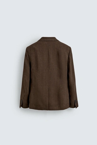 Костюмный блейзер из 100% льна- Заказать в России