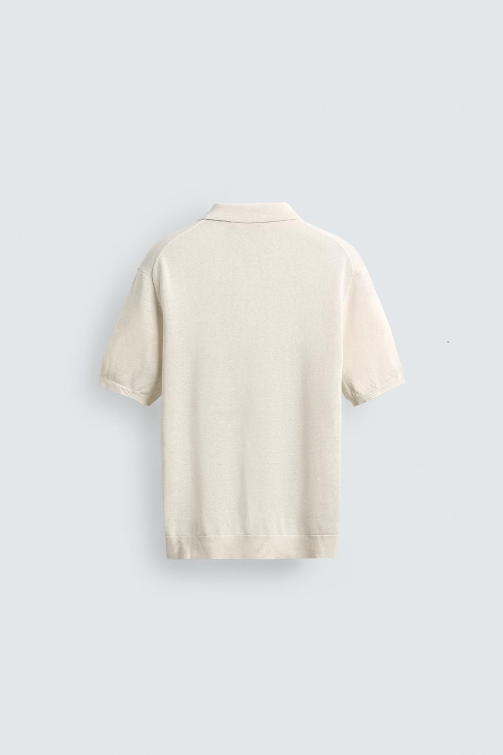 ПОЛО ИЗ ШЕЛКА И ЛЬНА